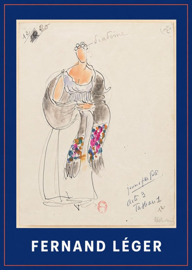 Fernand Léger Diadème No1 - Juliste