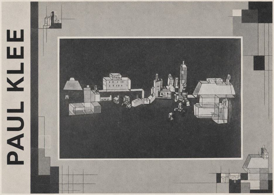 Paul Klee Architectural Forms No4 - Juliste