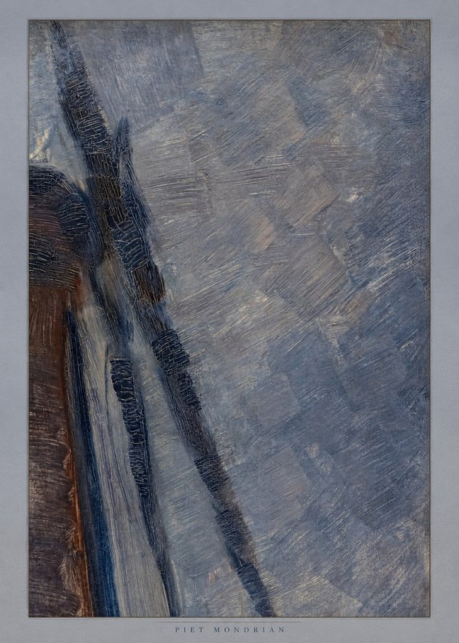 Piet Mondrian Windmill in Sunlight No6 - Juliste