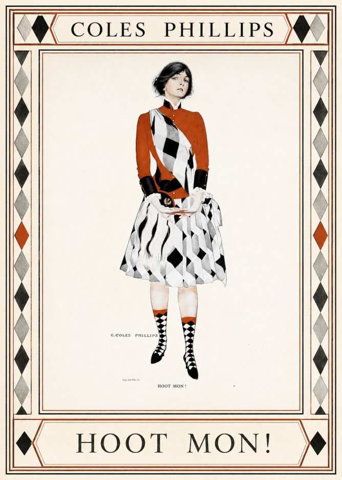 Coles Phillips Hoot Mon! No1 - Juliste