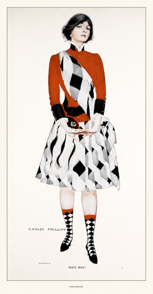 Coles Phillips Hoot Mon! No4 - Juliste