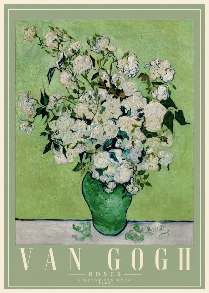 Van Gogh Roses I No2 - Juliste