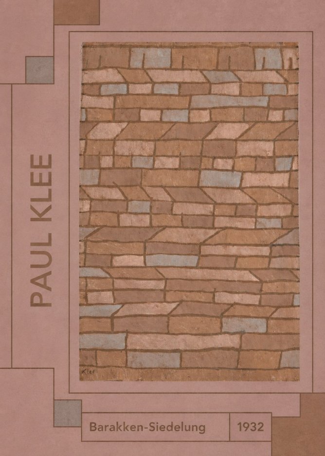 Paul Klee Barakken-siedelung No2 - Juliste