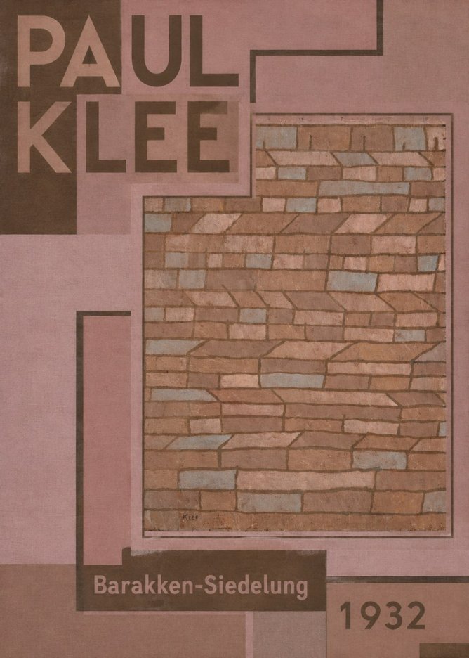 Paul Klee Barakken-siedelung No5 - Juliste