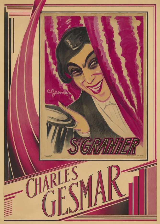 Charles Gesmar S! Granier I No2 - Juliste