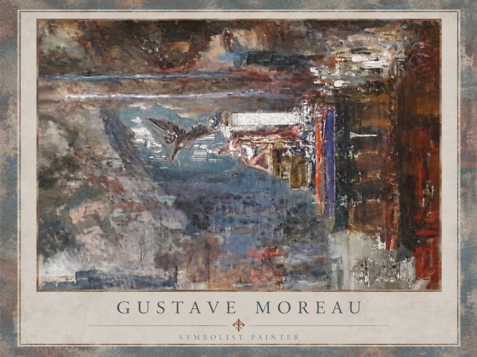 Gustave Moreau Visionary Composition No3 - Juliste