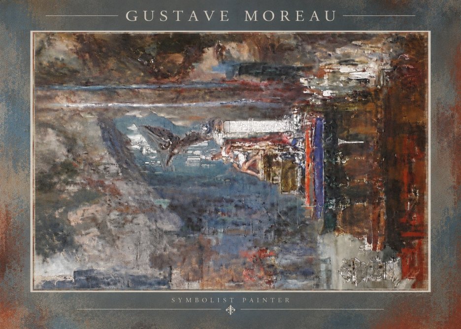 Gustave Moreau Visionary Composition No4 - Juliste