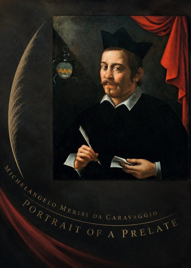 Michelangelo Merisi da Caravaggio Portrait of a Prelate No4 - Juliste