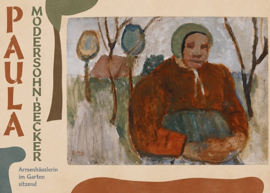 Paula Modersohn-Becker Armenhäuslerin Im Garten Sitzend No6 - Juliste