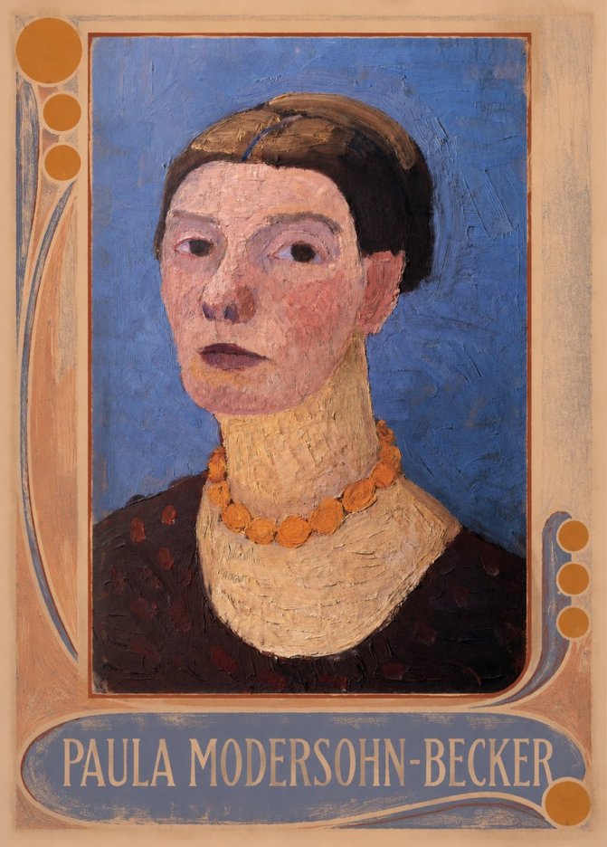 Paula Modersohn-Becker Self-portrait No3 - Juliste