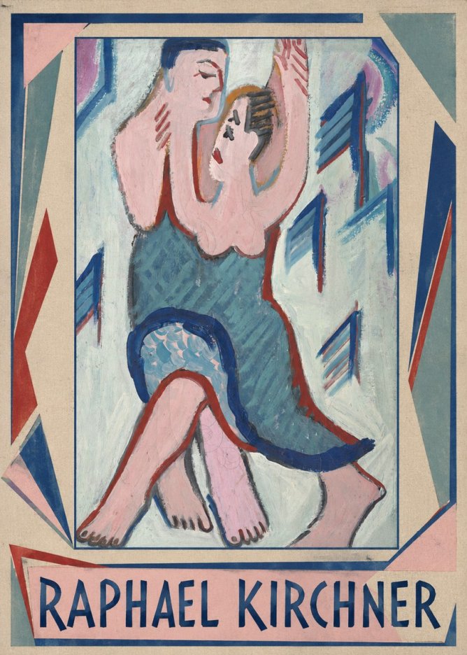 Raphael Kirchner The Dancers No1 - Juliste