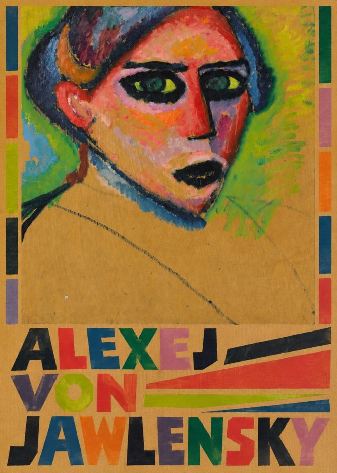 Alexej von Jawlensky Expressionist Head No4 - Juliste