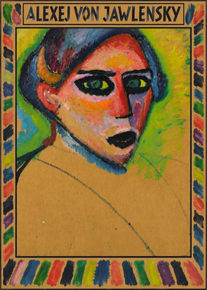 Alexej von Jawlensky Expressionist Head No5 - Juliste