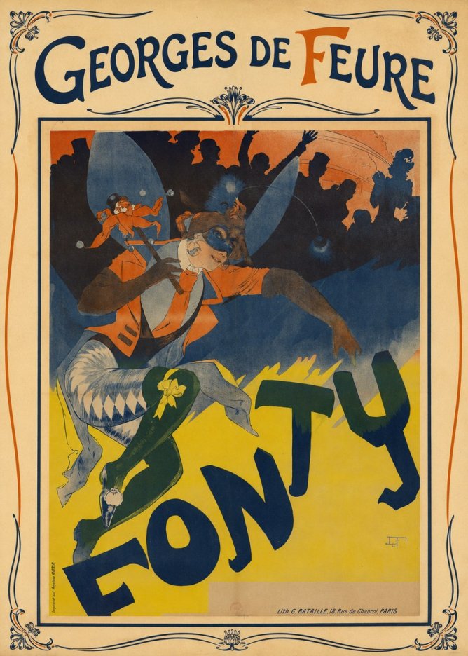 Georges de Feure Gonty No1 - Juliste