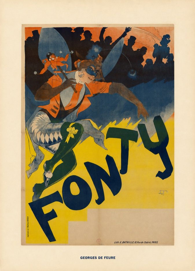 Georges de Feure Gonty No6 - Juliste
