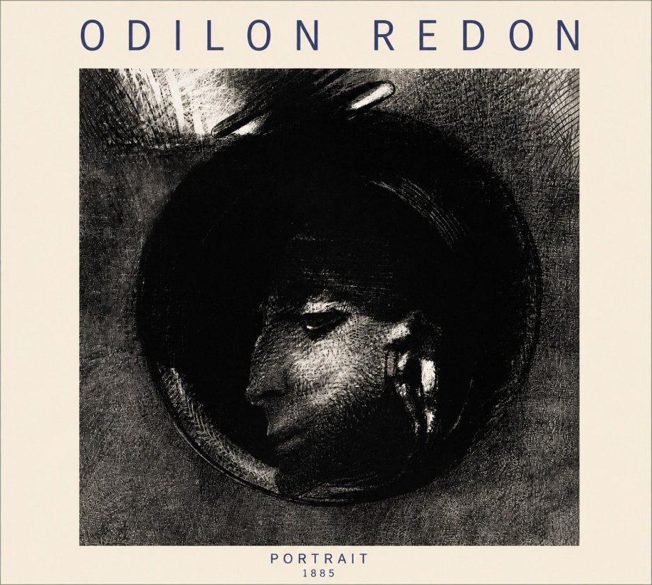 Odilon Redon Portrait No4 - Juliste