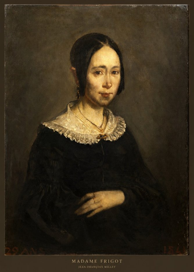 Jean-François Millet Madame Frigot No6 - Juliste