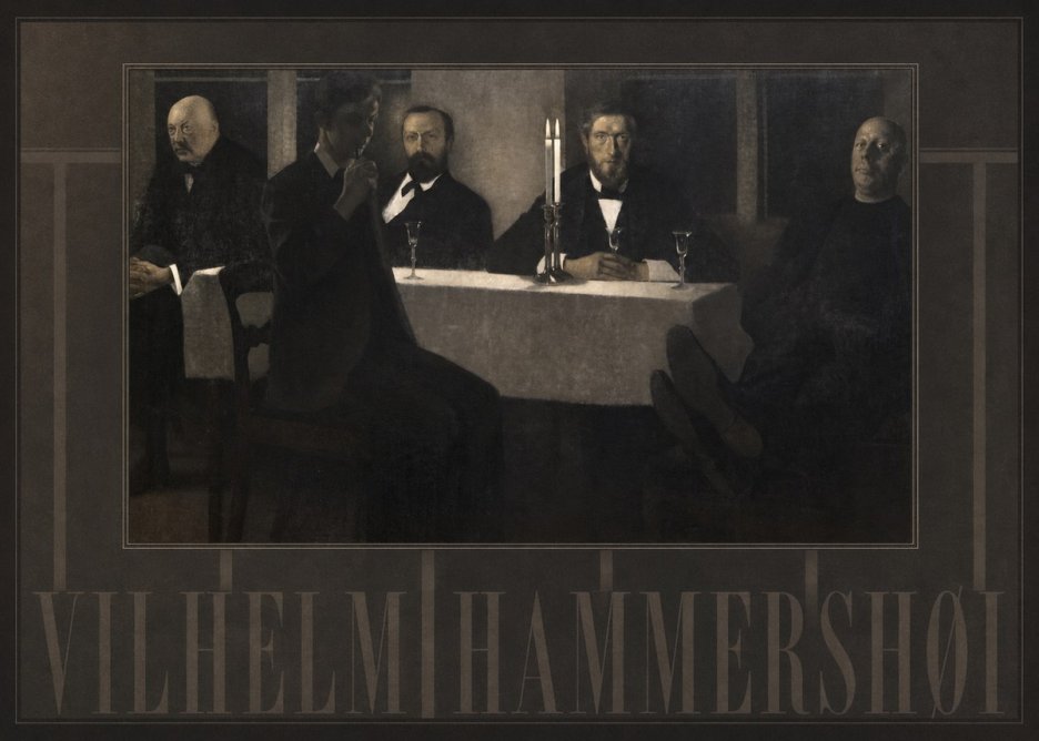 Vilhelm Hammershøi Five Portraits II No4 - Juliste