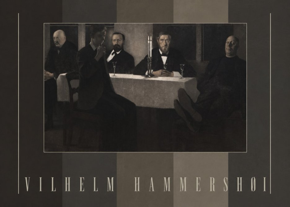 Vilhelm Hammershøi Five Portraits II No5 - Juliste