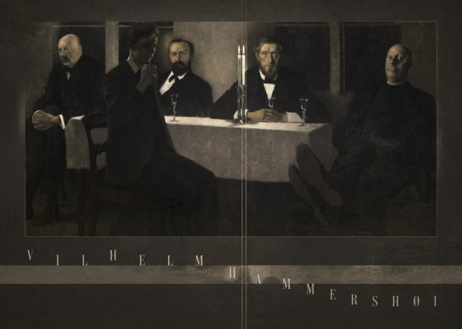 Vilhelm Hammershøi Five Portraits II No6 - Juliste