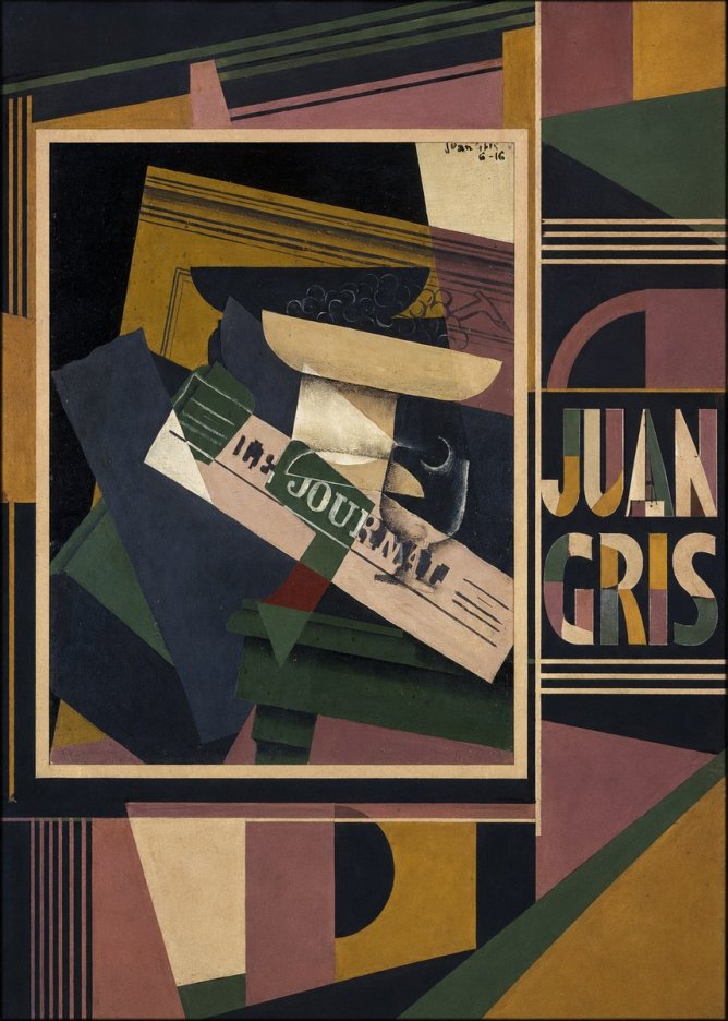 Juan Gris Journal No5 - Juliste