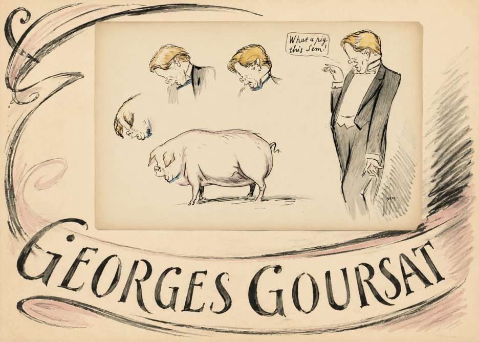 Georges Goursat Georges Goursat I No3 - Juliste