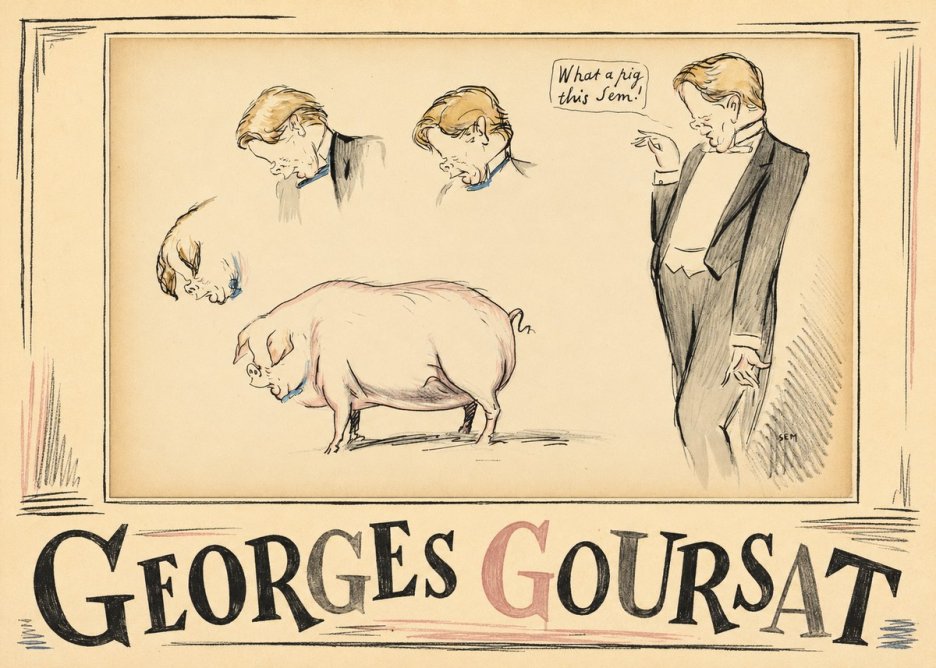 Georges Goursat Georges Goursat I No5 - Juliste