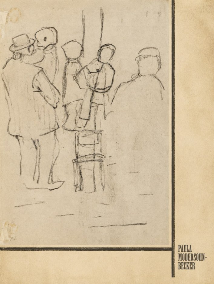 Paula Modersohn-Becker Studies of Figures No4 - Juliste