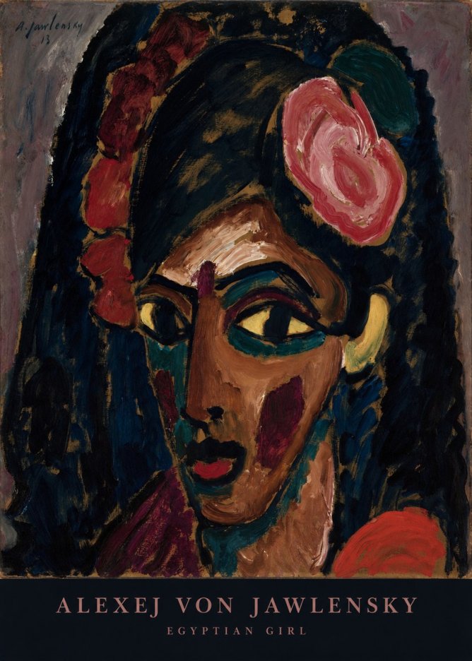 Alexej von Jawlensky Egyptian Girl No6 - Juliste