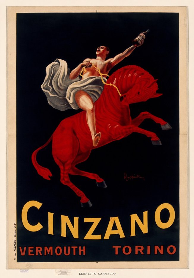 Leonetto Cappiello Cinzano Vermouth No6 - Juliste