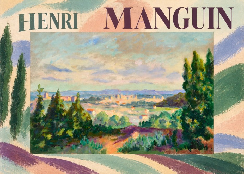 Henri Manguin Mediterranean City View No5 - Juliste