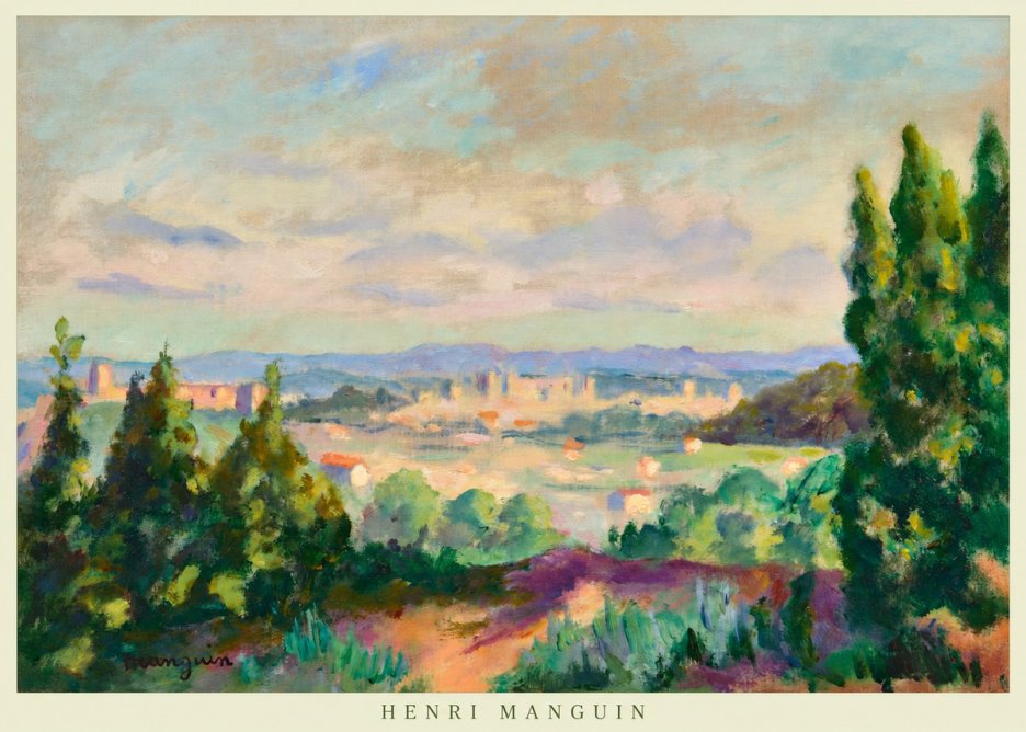 Henri Manguin Mediterranean City View No6 - Juliste