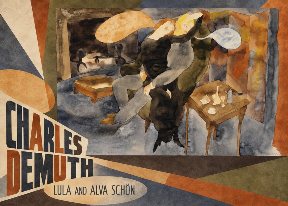 Charles Demuth Lula and Alva Schön No3 - Juliste