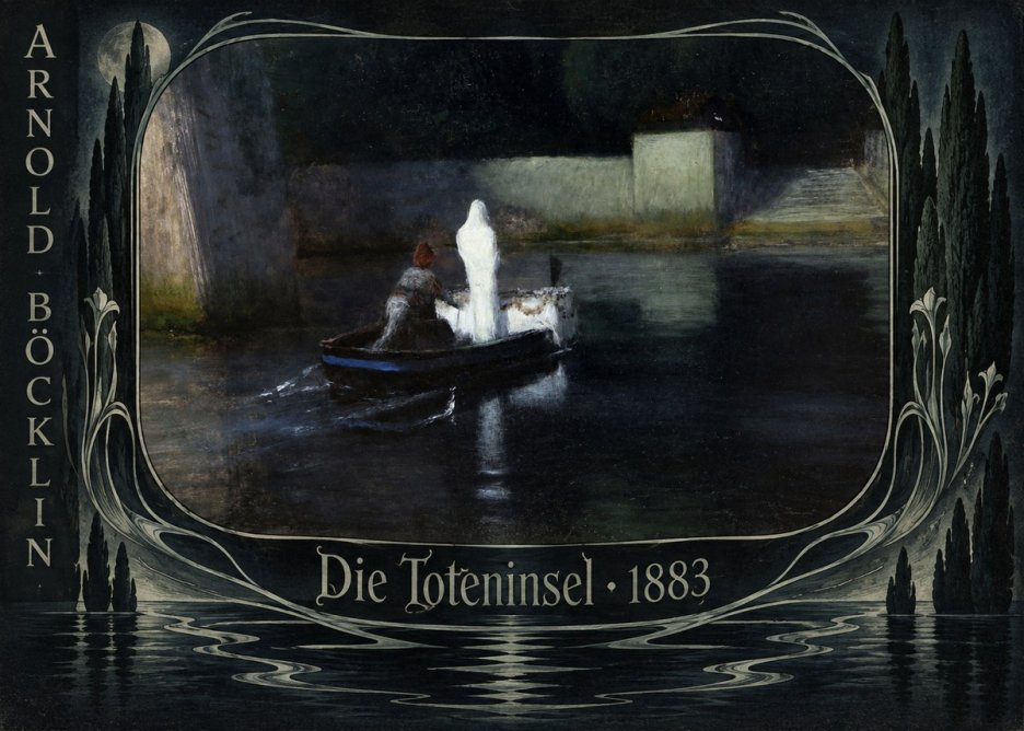 Arnold Böcklin Die Toteninsel III No6 - Juliste