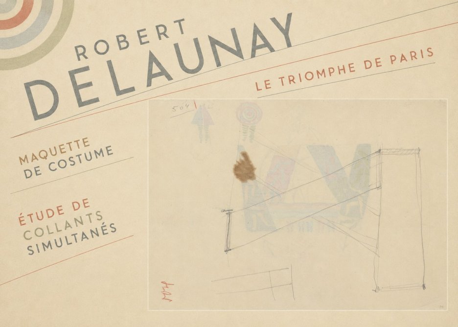 Robert Delaunay Le Triomphe De Paris III No3 - Juliste
