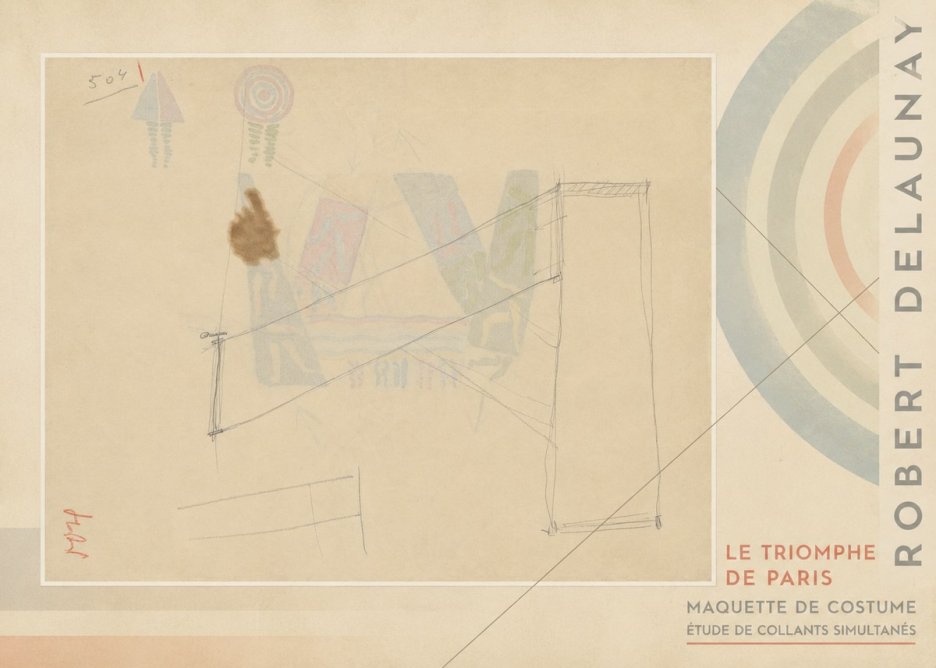 Robert Delaunay Le Triomphe De Paris III No5 - Juliste