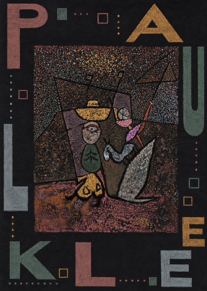 Paul Klee Man, Beast and Plant No5 - Juliste