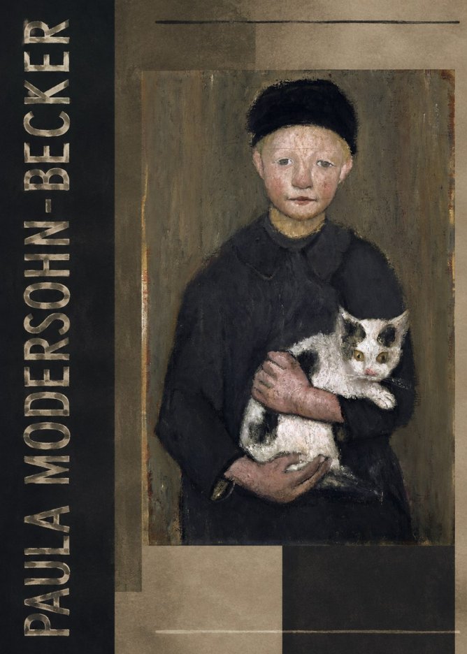 Paula Modersohn-Becker Girl with Cat No2 - Juliste