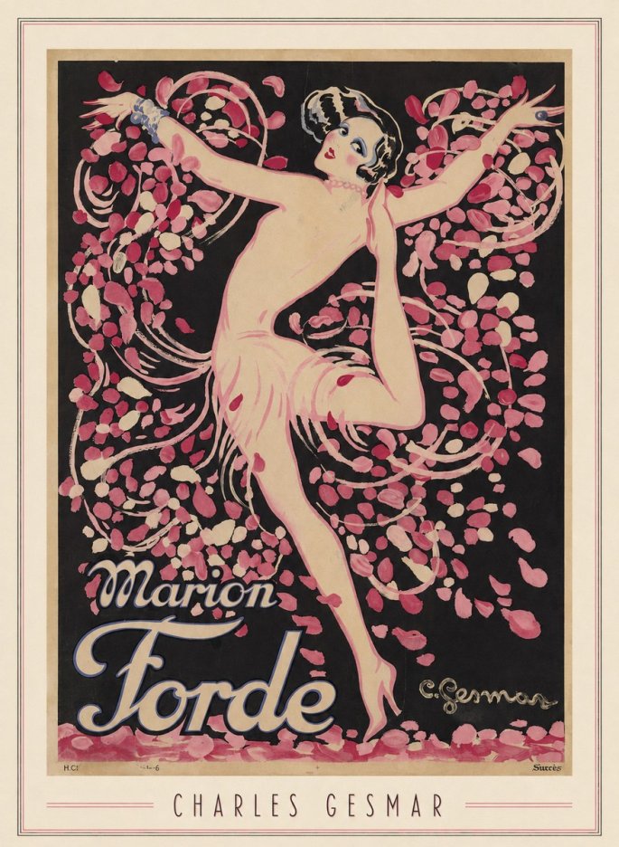 Charles Gesmar Marion Forde II No3 - Juliste