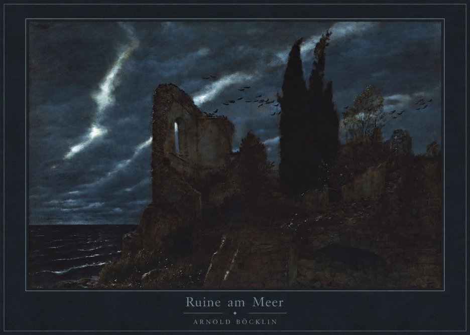 Arnold Böcklin Ruine Am Meer I No4 - Juliste