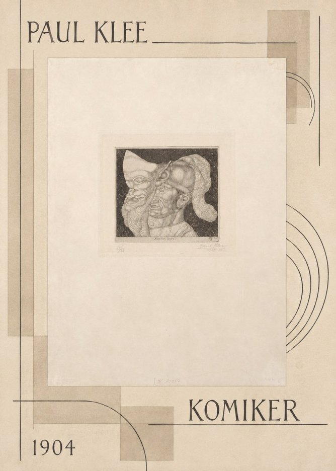 Paul Klee Komiker No2 - Juliste