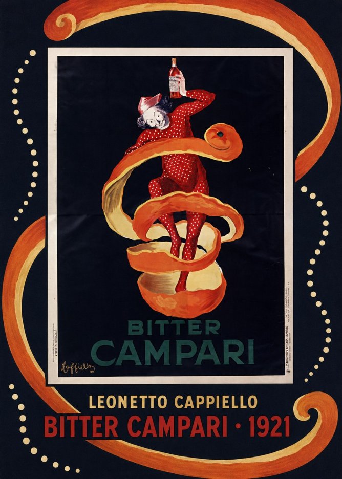 Leonetto Cappiello Bitter Campari I No6 - Juliste