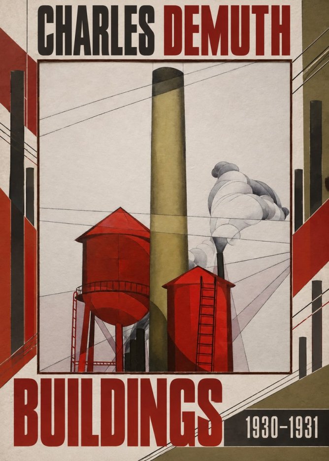 Charles Demuth Buildings No4 - Juliste