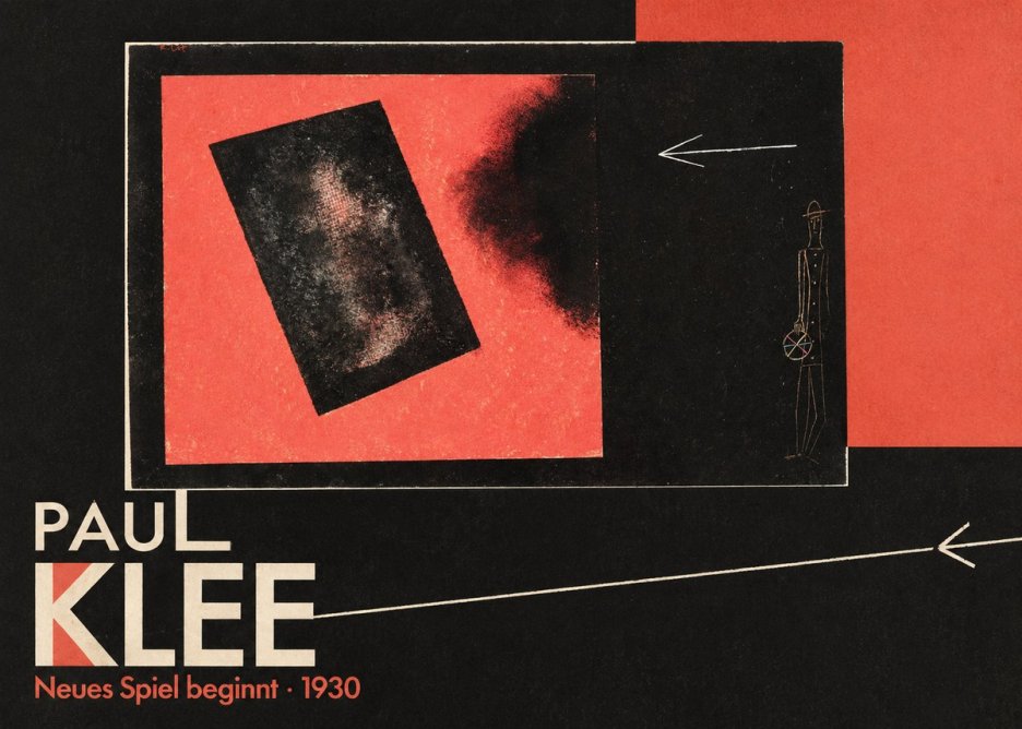 Paul Klee Neues Spiel Beginnt No6 - Juliste