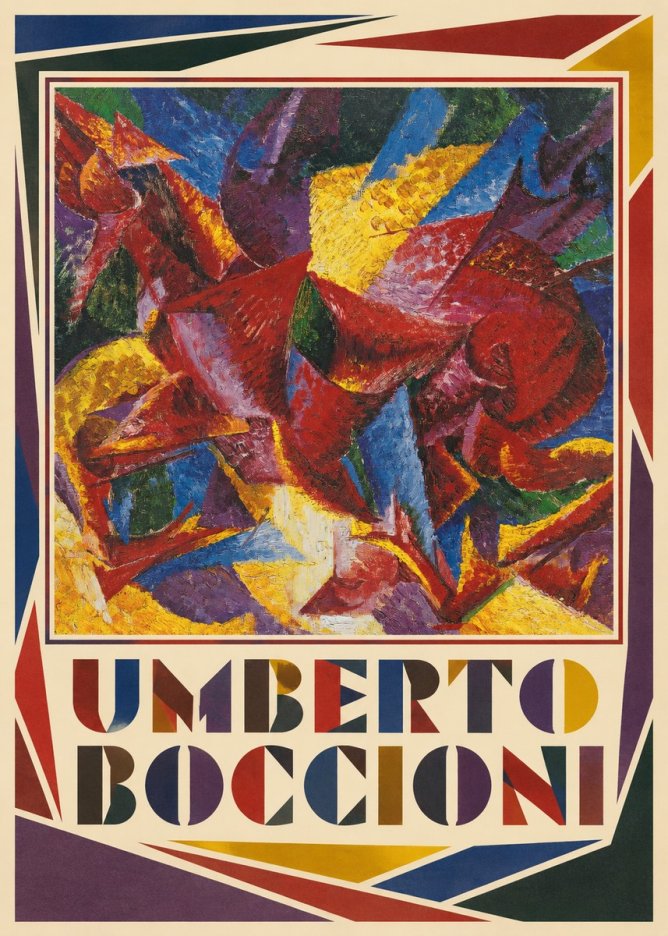 Umberto Boccioni Umberto Boccioni I No1 - Juliste