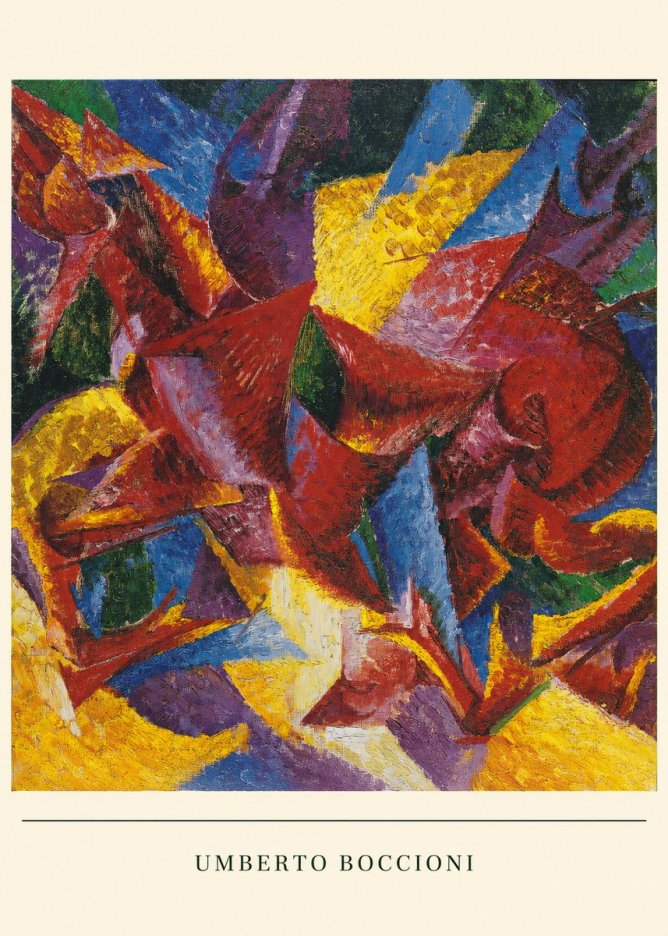 Umberto Boccioni Umberto Boccioni I No6 - Juliste