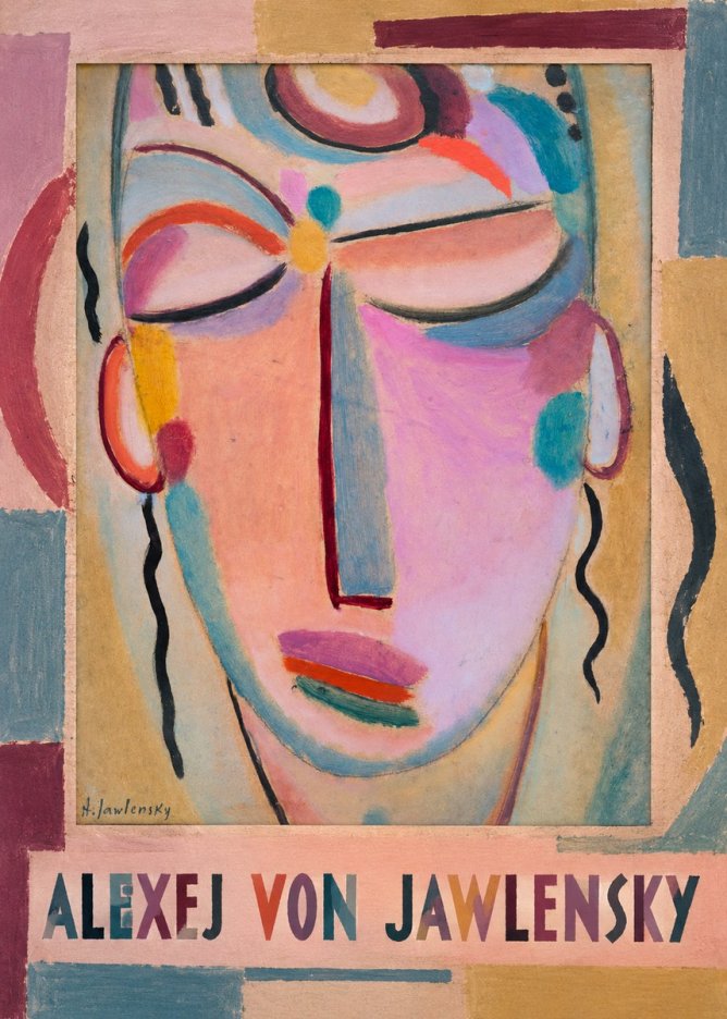 Alexej von Jawlensky Mystic Head No2 - Juliste