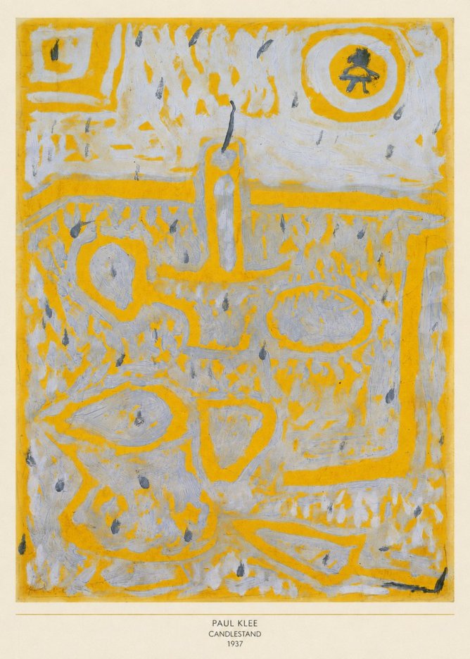 Paul Klee Candlestand No5 - Juliste
