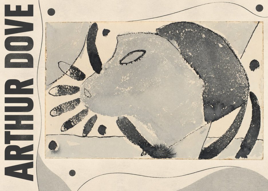 Arthur Dove Head No2 - Juliste