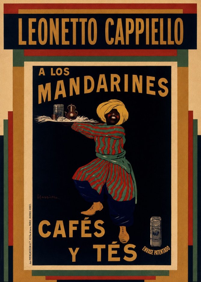 Leonetto Cappiello A Los Mandarines No2 - Juliste